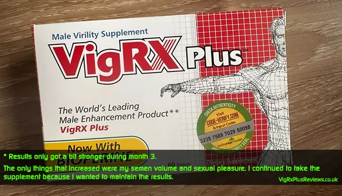 VigRX Plus UK Before and After